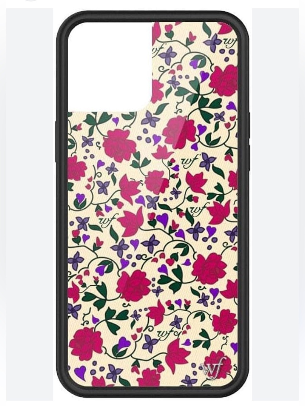Wildflower iPhone 12 Pro Max case in the "Rose Romance" floral design new